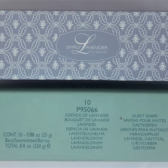 PartyLite Essence of Lavender Guest Soap COLLECTIBLE - Picture 3 of 3